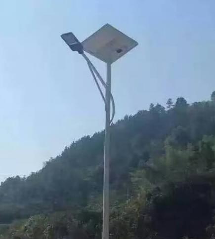 【太阳能路灯案例】陕西省汉中市农村道路亮化工程